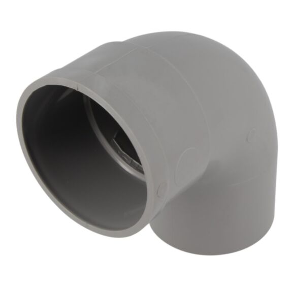 Coude ø80mm mâle-femelle à 87°30