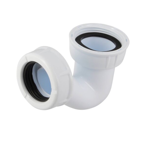Siphon court pour bidet forme 