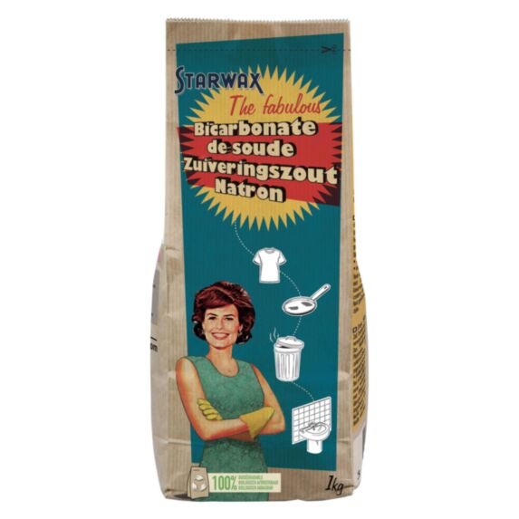 Bicarbonate de soude 1kg - STARWAX THE FABULOUS