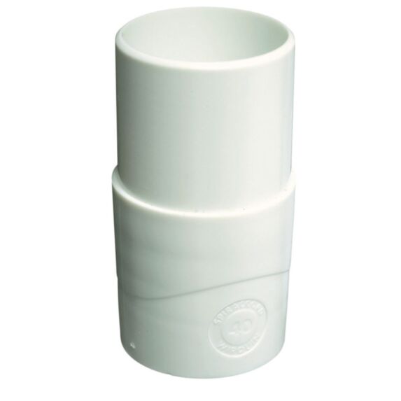 Embout plastique mâle Ø 40 mm - WIRQUIN