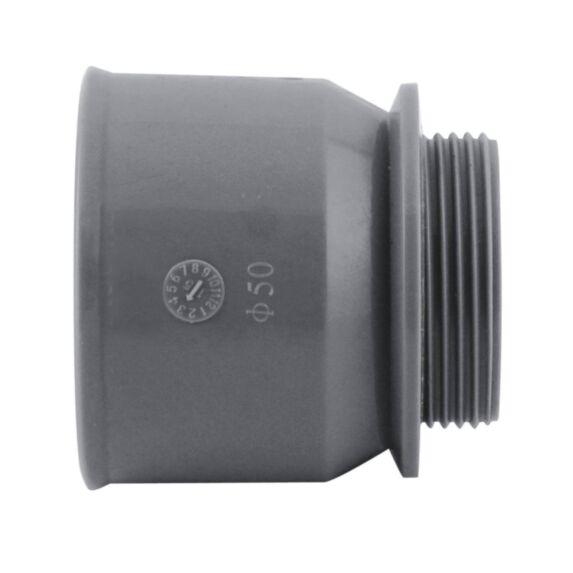 Manchette d'adaptation à visser PVC Diam.50 - FITT