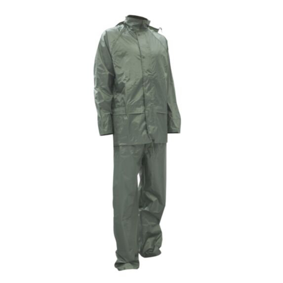 Pantalon et veste d'averse vert XL - BLACKFOX