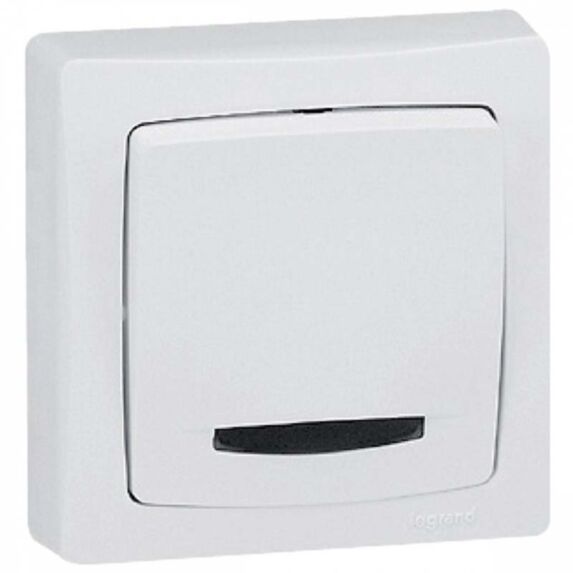 Va et vient temoin ASL blanc - LEGRAND