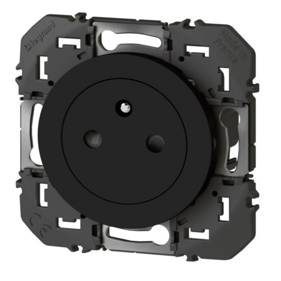 Prise 2P+T surface ba noir compo dooxie - LEGRAND