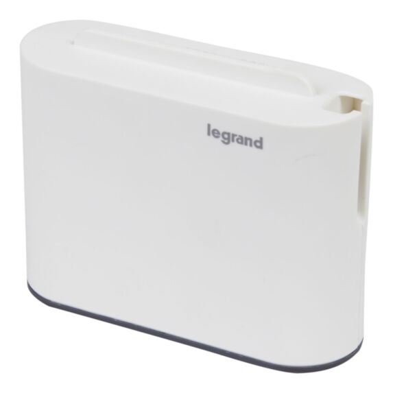 Fiche biplite extra-plate 2 prises latérales 2P 6A USBAC - LEGRAND
