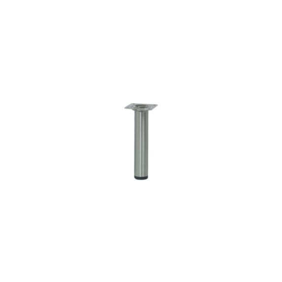Pied cylindrique métal brossé H.150 Ø30mm - BAR PLUS