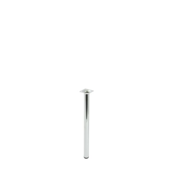Pied cylindrique chromé H.400 Ø30 mm - BAR PLUS