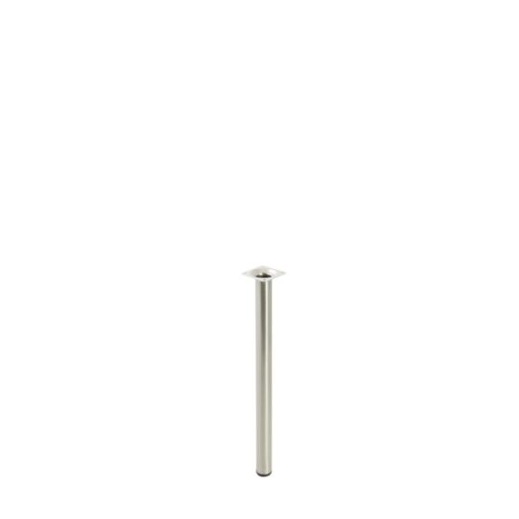Pied cylindrique brossé H.400 Ø30 mm - BAR PLUS