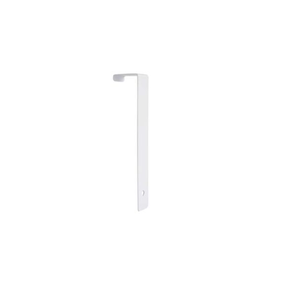 Porte-manteau métal 1 tête blanc - BAR PLUS