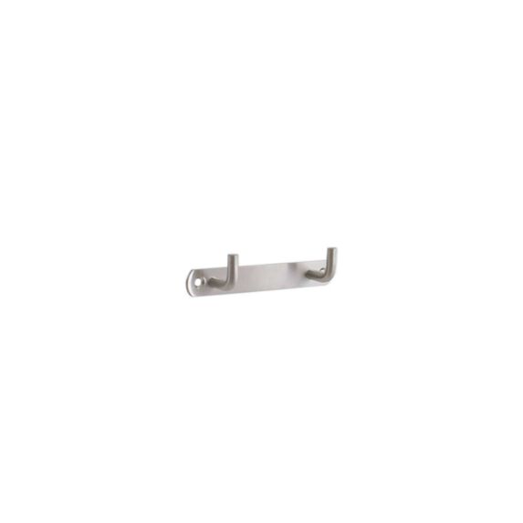 Porte-manteau Spot métal inox 2 têtes - BAR PLUS