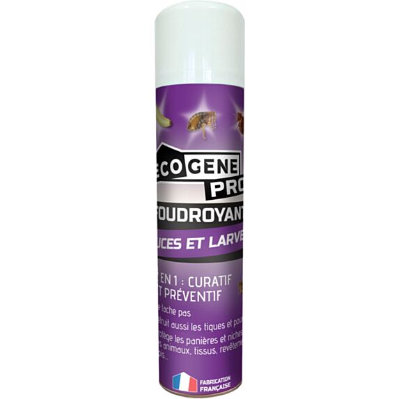 Aérosol anti puces 0,5L - ECOGENE