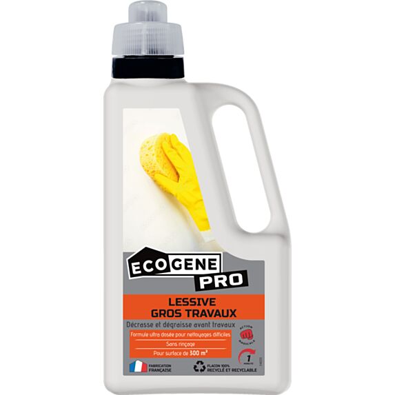 Lessive gros travaux - ECOGENE