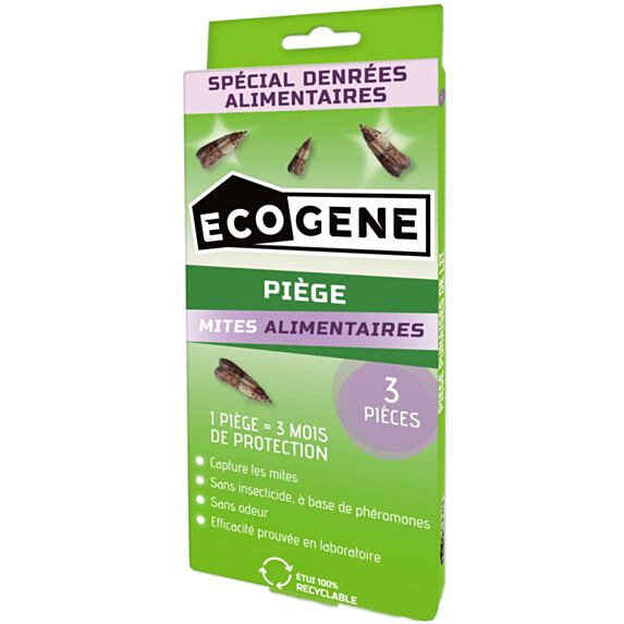 Piège mites alimentaires x3 - ECOGENE