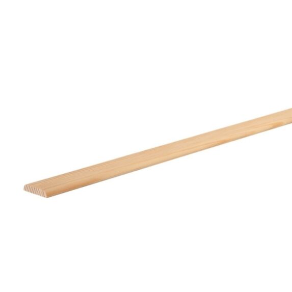 Chant Plat 2 arrondis Pin 6 x 30 mm longueur 2,4m