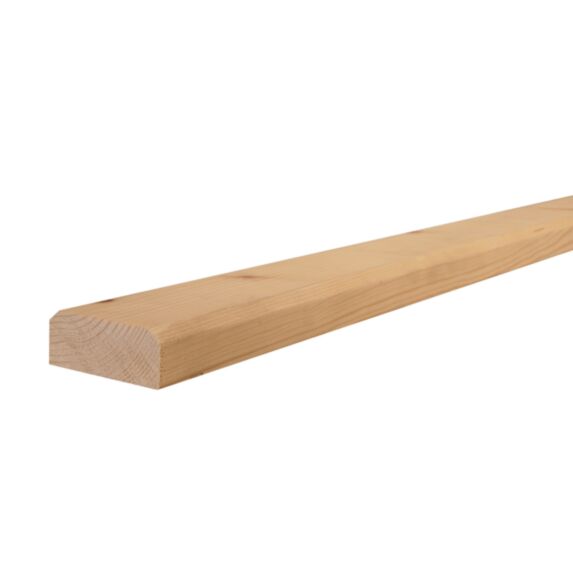 Echarpe volet avec chanfrein sapin 28mmx90mm 2m40 5 longueurs - SOTRINBOIS