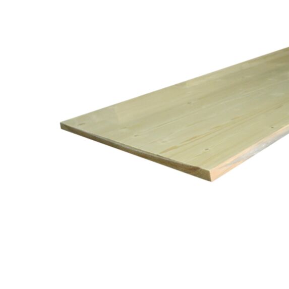 Tablette Sapin 2 Angles Vifs 21x200 2m50