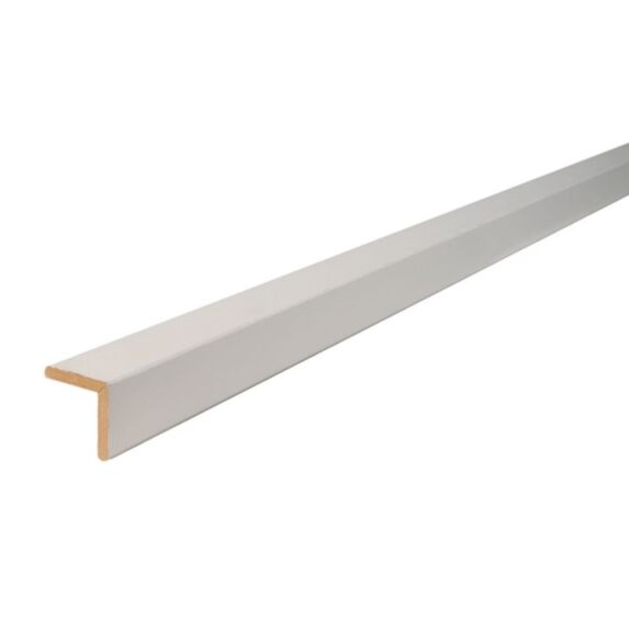 Angle arrondi MDF prépeint blanc 28x28mm 2m44 25 longueurs - SOTRINBOIS