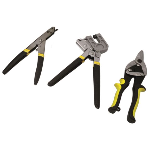 Kit outillage du plaquiste : Cisaille Grignoteuse Sertisseuse - FAR TOOLS