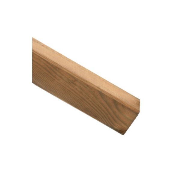 Poteau pin brun 180x7x7 - FOREST STYLE