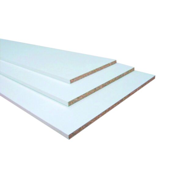 Tablette sapin 200x30 épaisseur 16mm blanc - UT BOIS