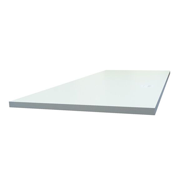 Tablette mélaminée blanc 800 x 200 x 18 mm - SUPBOIS