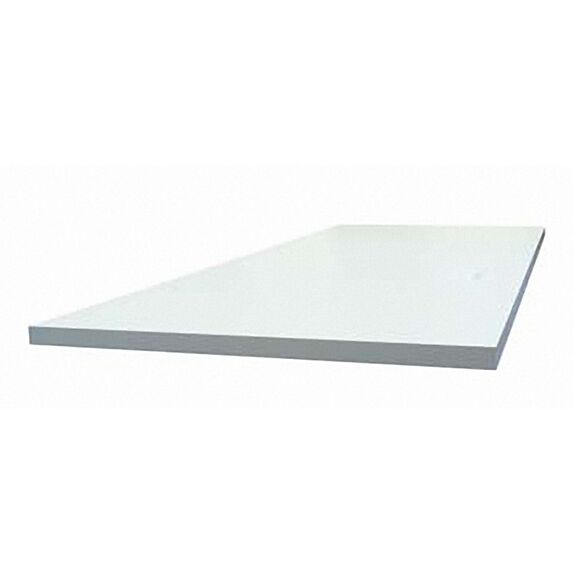 Tablette mélaminée blanche 120cm 400x18 mm - SUP BOIS