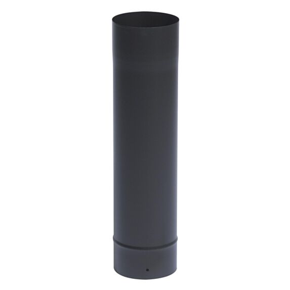 Tuyau de Raccordement en email noir mat 50cm Ø180 - TEN