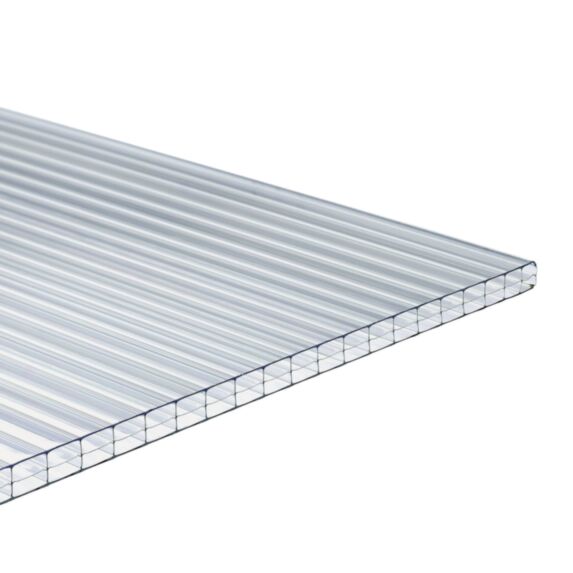 Plaque polycarbonate alvéolaire 6mm 2x1,05m
