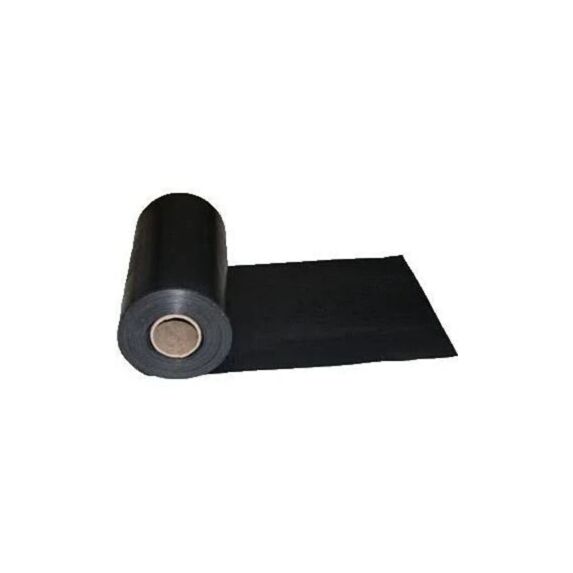 Bande d'Arase Mur Polyéthylène Noir 25x0,26m