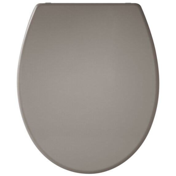 Abattant frein de chute presto taupe thermodur déclipsable