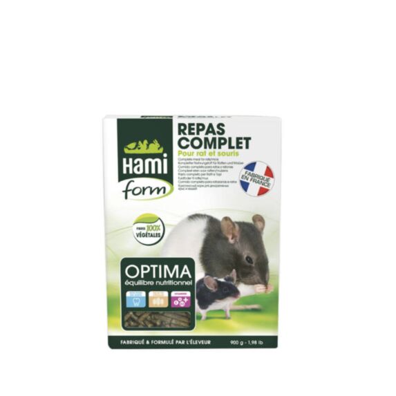 Repas Spécial Rat/Souris Optima 900gr - HAMI FORM