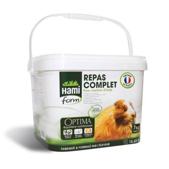 Granulets Cochon d'Inde Optima 7kg - HAMI FORM
