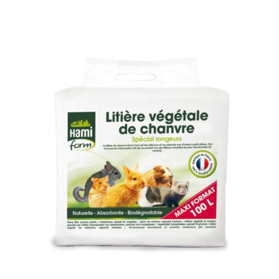 Litière Rongeurs Chanvre 100L