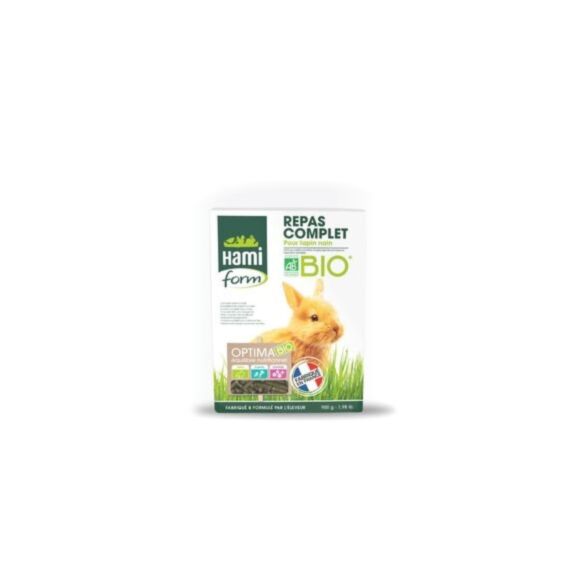 Granulets Complet Lapin Nain Bio 900gr - HAMI FORM