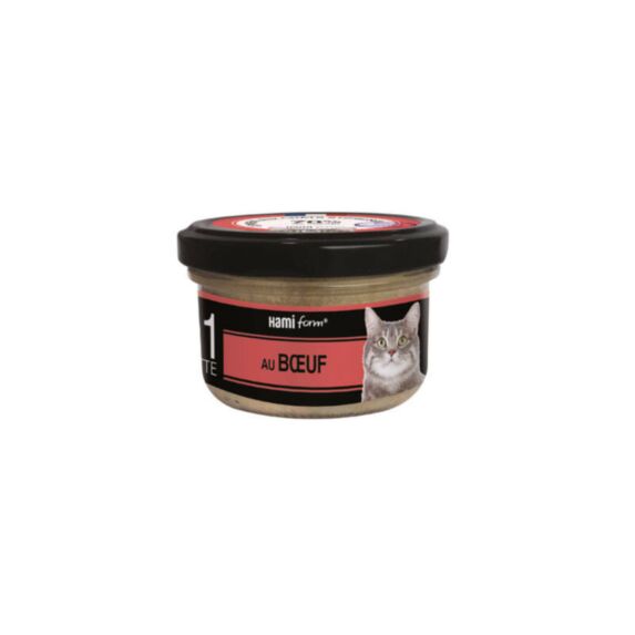 Pâtée Chat Recette n°1 Bœuf 80gr