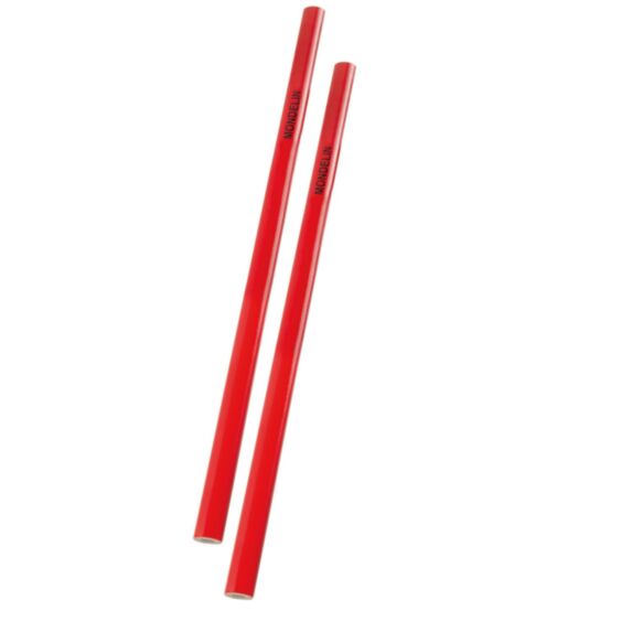 Crayon de charpentier rouge