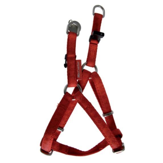 HARNAIS REGL MC LEATHER ROUGE 10MM
