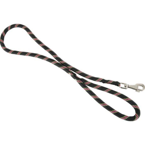 LAISSE CORDE NOIR NYLON 13MM/2M
