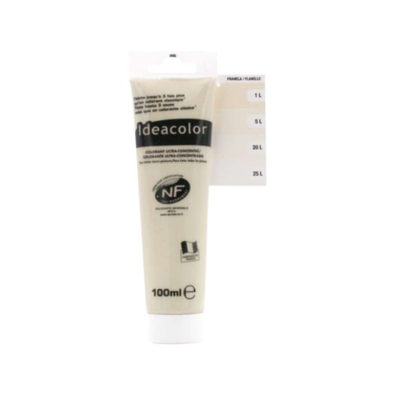 Colorant universel pour peinture flanelle 100ml - IDEACOLOR