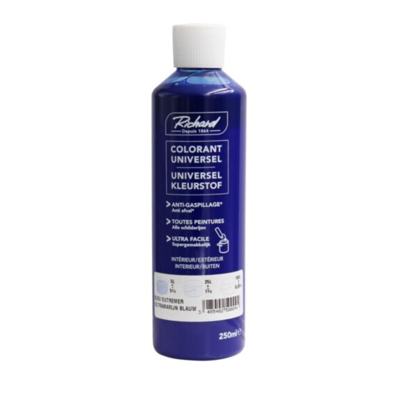 Colorant universel pour peinture bleu outremer 250ml