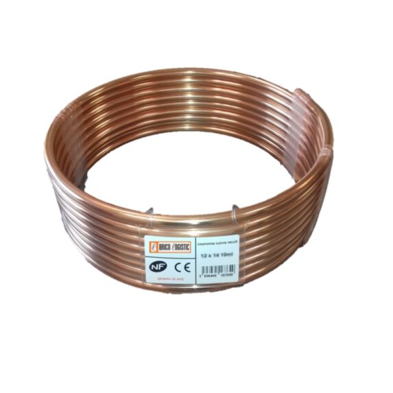 Tube cuivre couronne recuit D.12 10M