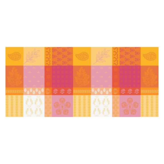 Nappe coton enduit Salvador L.140 maison soleil - CORYL