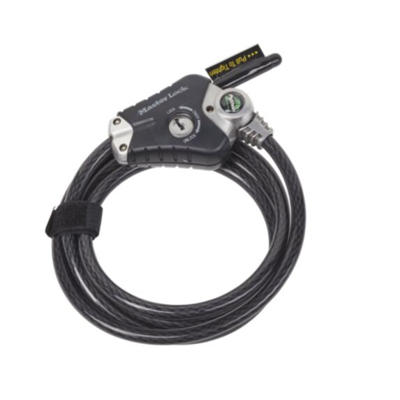 Câble python ajustable acier tressé 1.80mx10mm