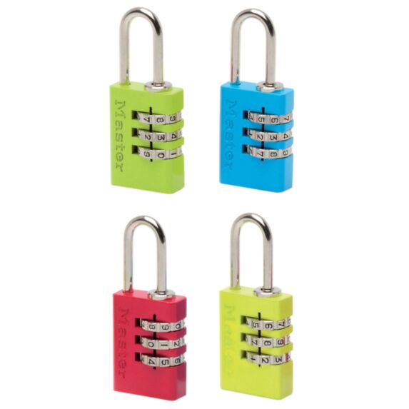Cadenas à combinaison programmable 20 mm en aluminium - MASTER LOCK