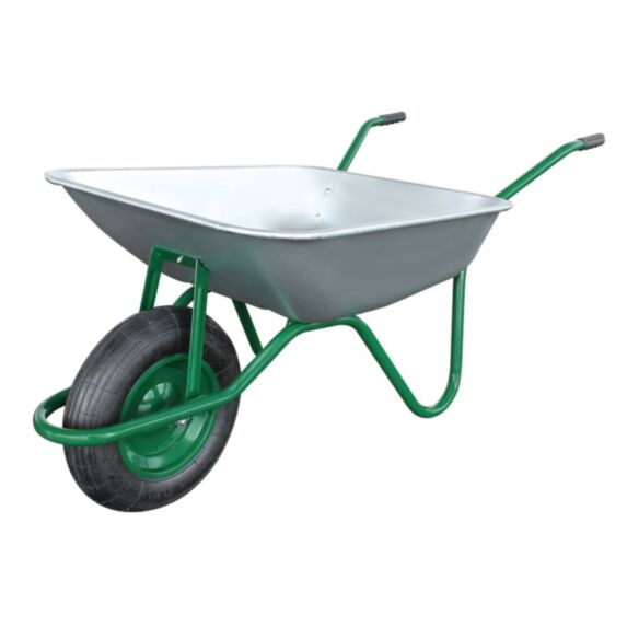 Brouette polyvalente galva 85L 1 roue gonflable - ALTRAD