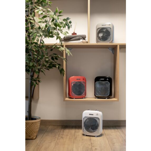 Soufflant salle de bain mobile rouge vintage 2000W - SCHOLTES