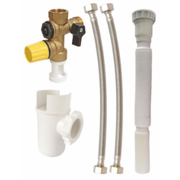Kit groupe de sécurité téflon complet pour chauffe-eau - SOMATHERM