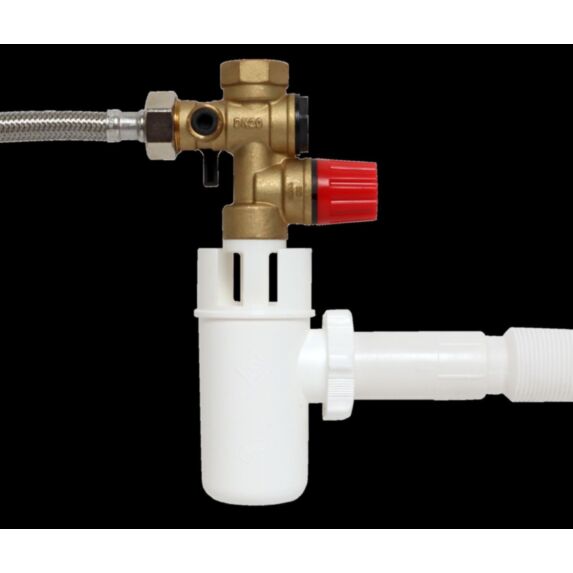 Kit groupe de sécurité inox droit - SOMATHERM