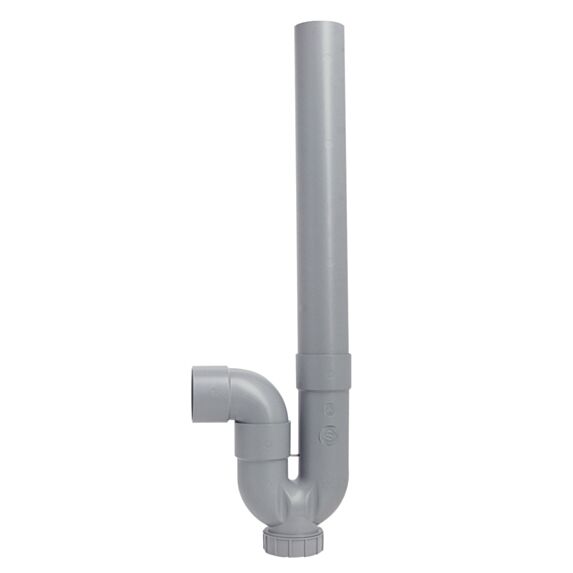 Siphon standard avec coude orientable sortie horizontale Ø40