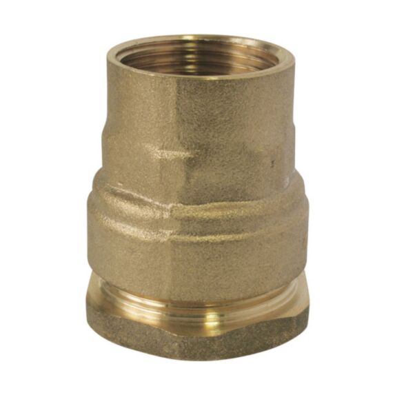 Raccord PE laiton droit femelle PE32 - F26/34